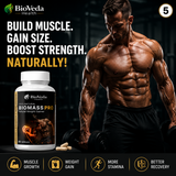 Biomass Pro – Natural Weight Gainer Capsules for Muscle Mass, Strength & Healthy Weight Gain