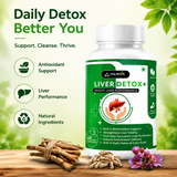 Parnik Naturals Liver Detox + Capsules – 60 Count | Ayurvedic Cleanse for Fatty Liver, Detox & Toxin Removal