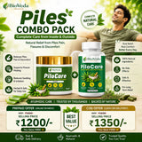 BioVeda Health PiloCare Combo Pack – Ayurvedic Wellness Support for Anal Comfort & Daily Care