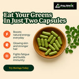 Parnik Naturals Moringa Capsules 60 | 100% Pure Moringa Oleifera Extract | Natural Energy & Immunity Booster | Organic Herbal Supplement for Detox, Weight Management & Vitality