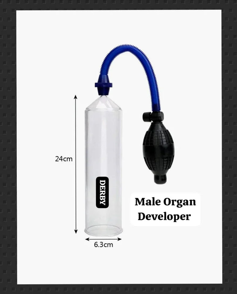 Parnik Naturals Male Enhancement Vacuum Pump | Erection Support & Men's Wellness Trainer Kit