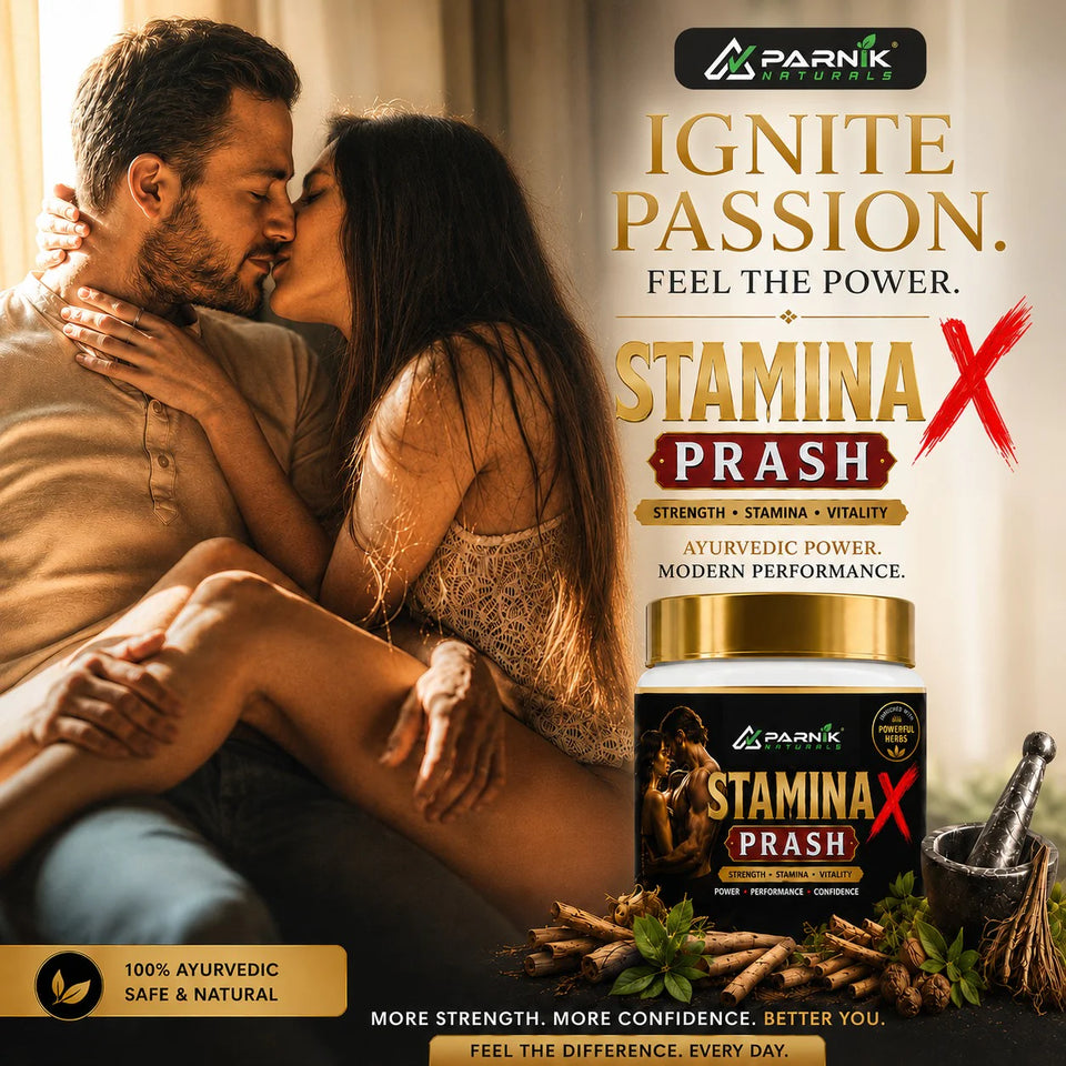 Parnik Naturals Stamina X Herbal Prash 500g | Men's Energy & Wellness Support | Ayurvedic Formula