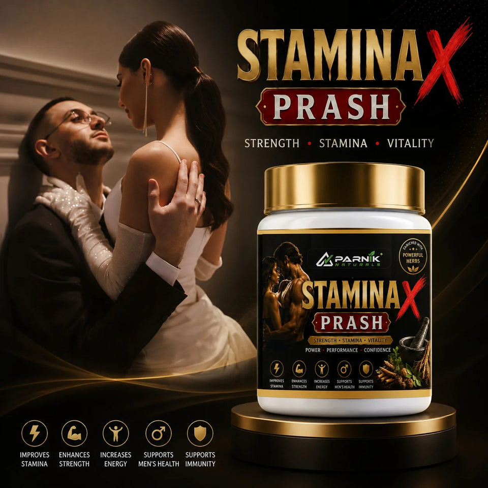 Parnik Naturals Stamina X Herbal Prash 500g | Men's Energy & Wellness Support | Ayurvedic Formula