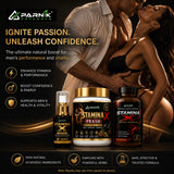 Parnik Naturals Ultimate Men's Wellness Combo | Stamina X Prash, Capsules, Massage Oil & Vacuum Pump