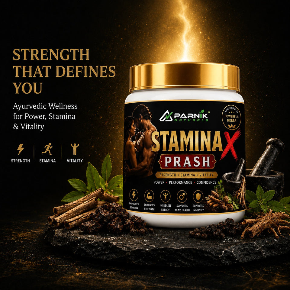 Parnik Naturals Stamina X Herbal Prash 500g | Men's Energy & Wellness Support | Ayurvedic Formula