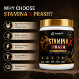 Parnik Naturals Stamina X Herbal Prash 500g | Men's Energy & Wellness Support | Ayurvedic Formula